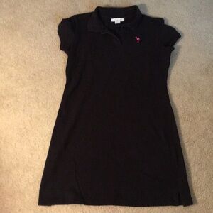 Flamingo cover-up dress